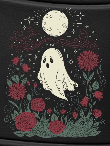 Ghost and roses