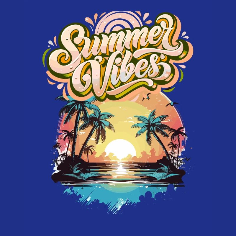 Summer Mood Palm Trees Sunset