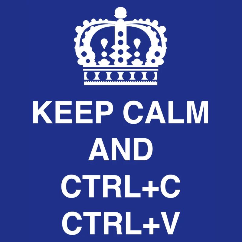 Class shirts Keep calm and CTRL+C CTRL+V