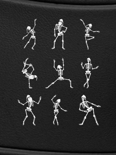 Dynamic dance silhouettes