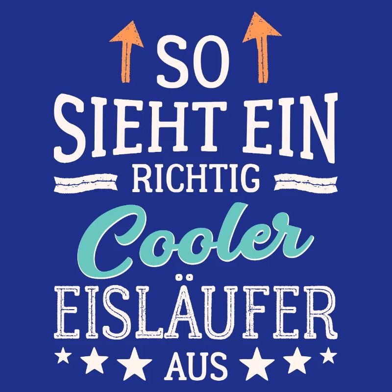 So sieht ein richtig cooler Eisläufer aus