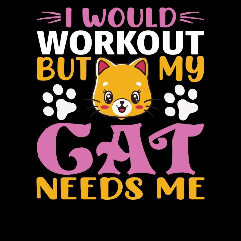 No workout cat needs me
