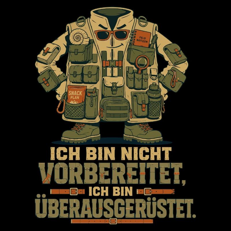 Ich bin nicht vorbereitet, ich bin Überausgerüstet