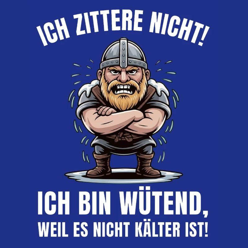 Wikinger brüllt: Kälte ignorieren