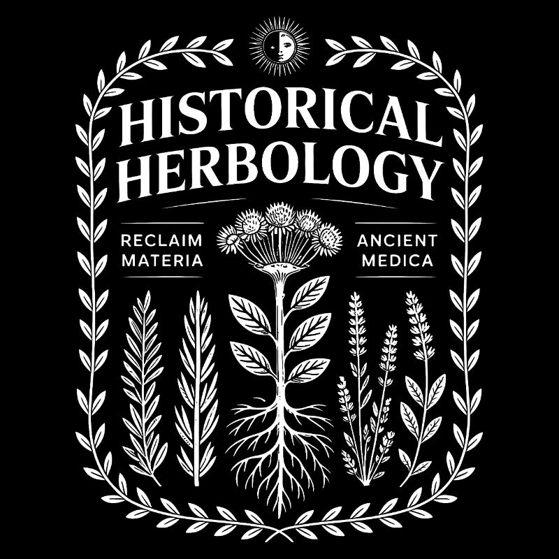 Historical Herbology Botanical Crest