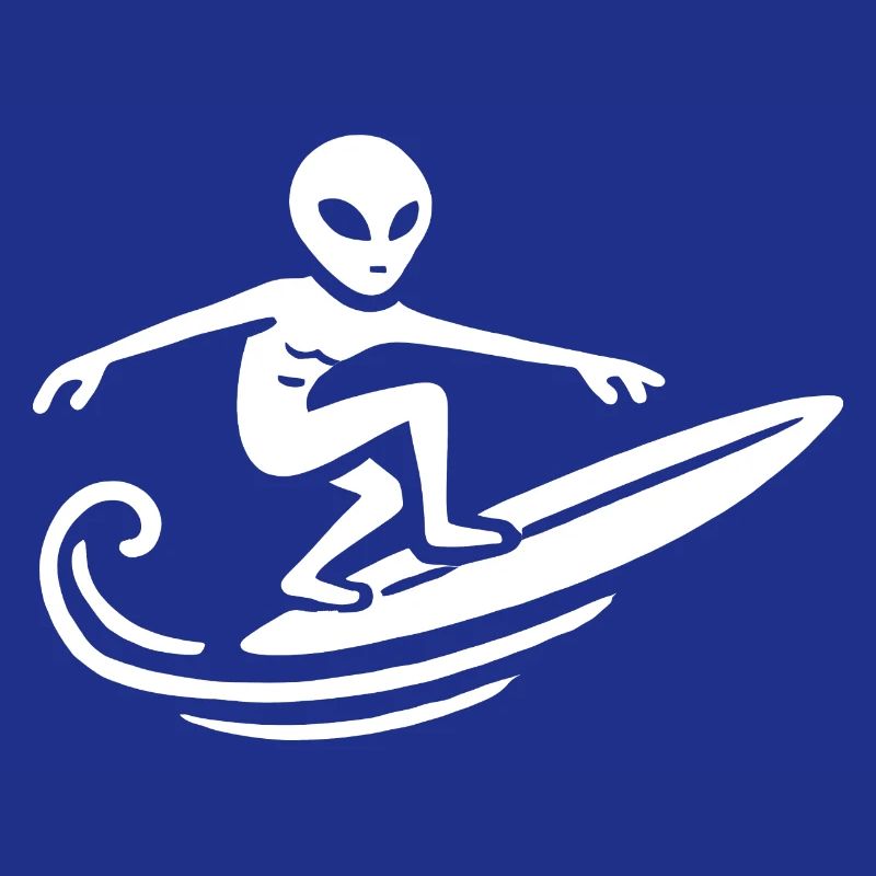 Alien Surfer Surf Planche de surf Surf d’été