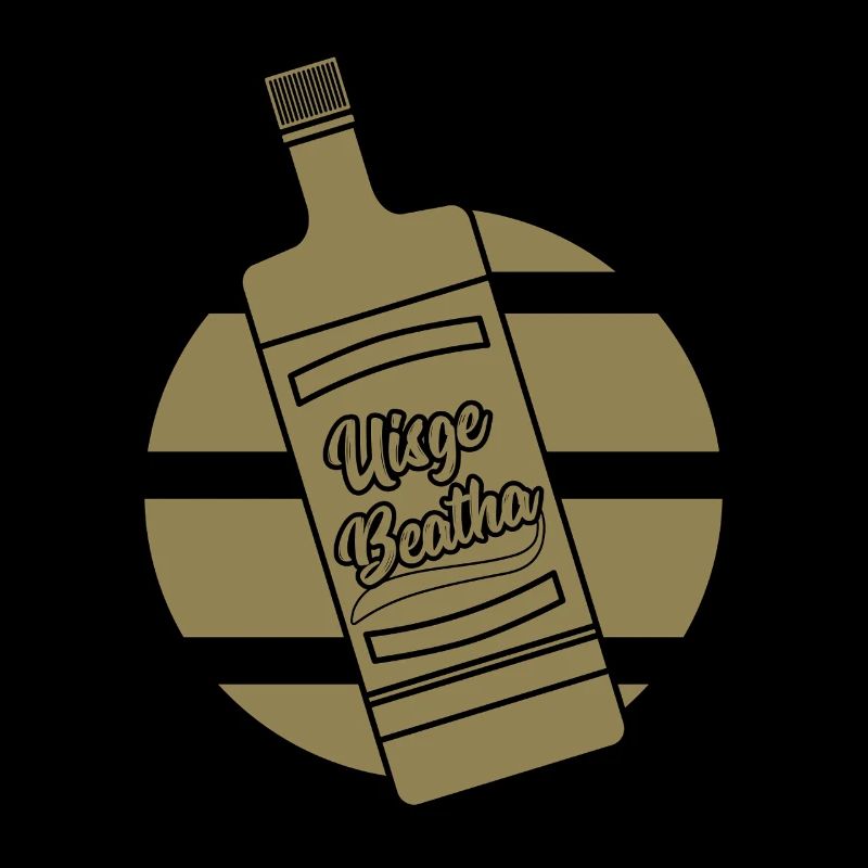 Whisky Uisge Beatha Gälisch Schottland Retro