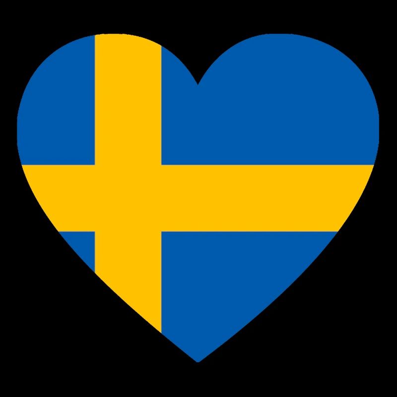 Cuore Svezia Scandinavia amore