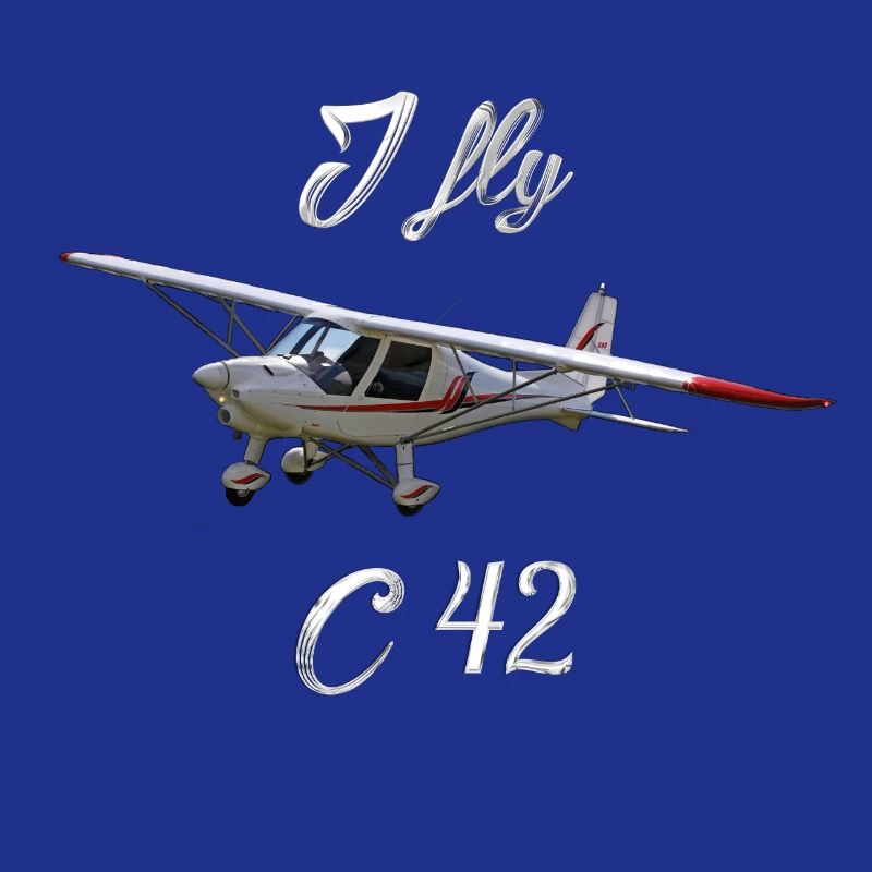 I fly c42 microlight pilot pilot