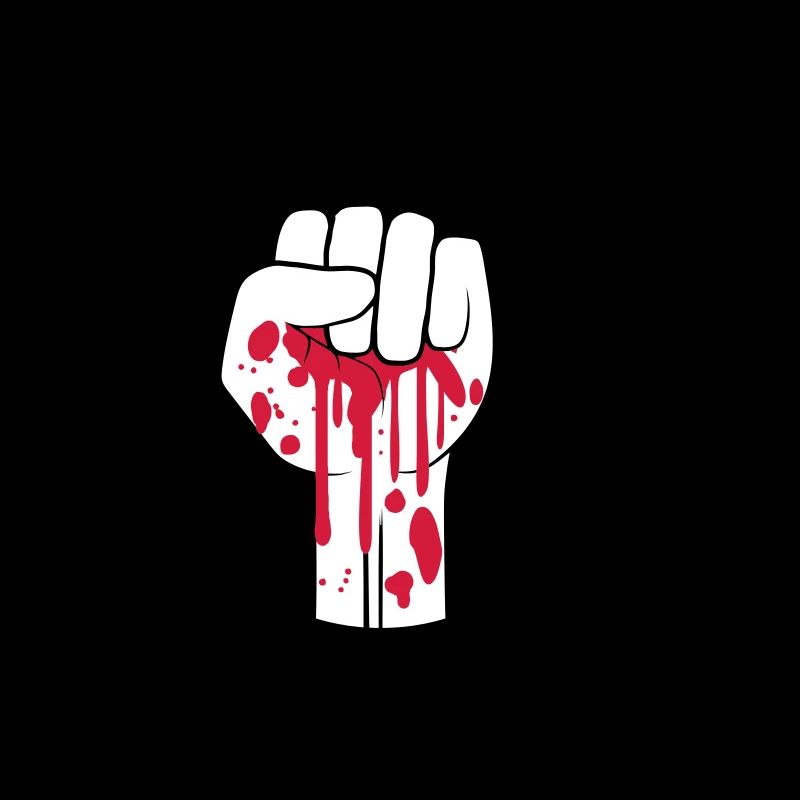 Logo de poing sanglant