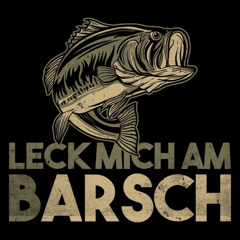 Leck mich am Barsch Angler