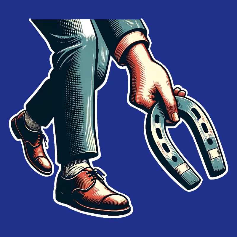 Lancer de fer à cheval Lancer de fer à cheval