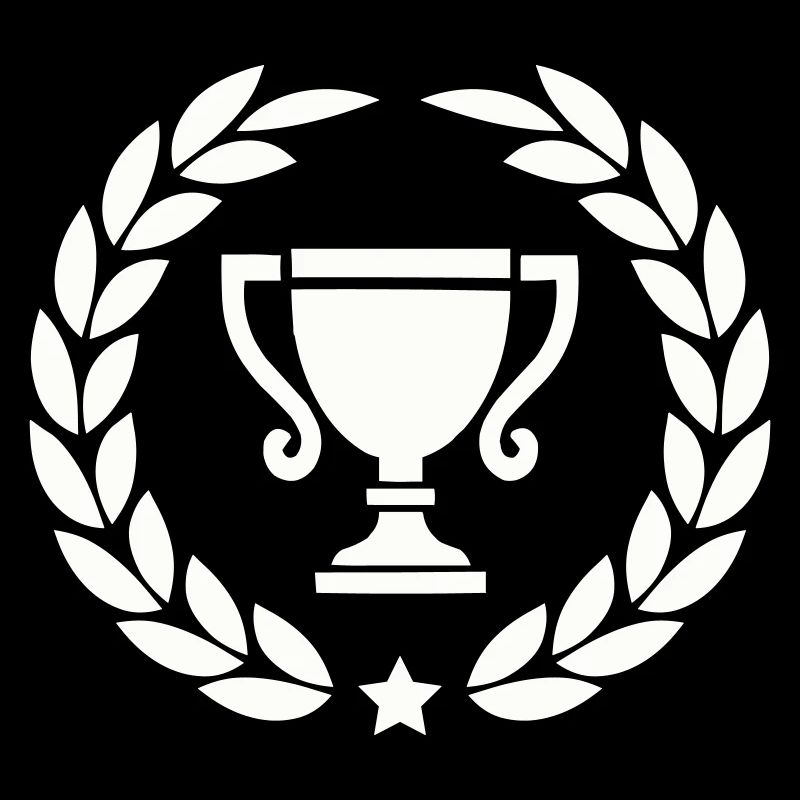 pokal lorbeerkranz