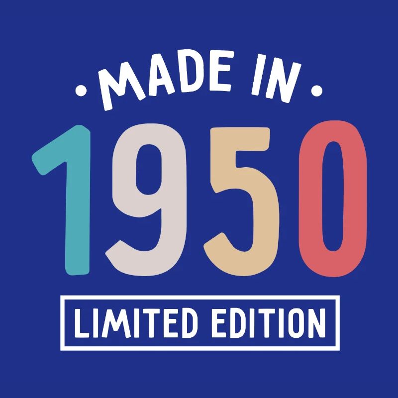 Fabriqué en 1950 - Edition limitée - Année de naissance