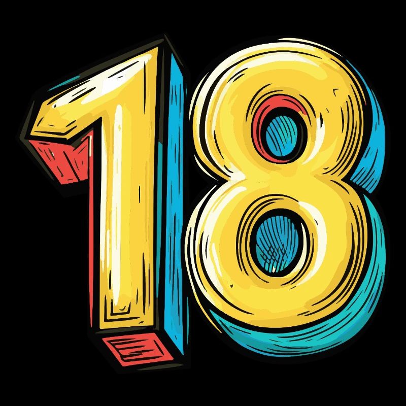 18 Number Comic