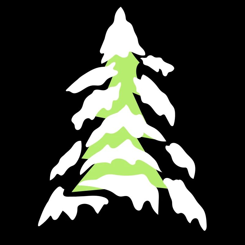 snow cold christmas tree fir tree fir stars