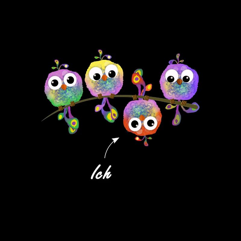 Rebel sparrows birds crazy self-confident different