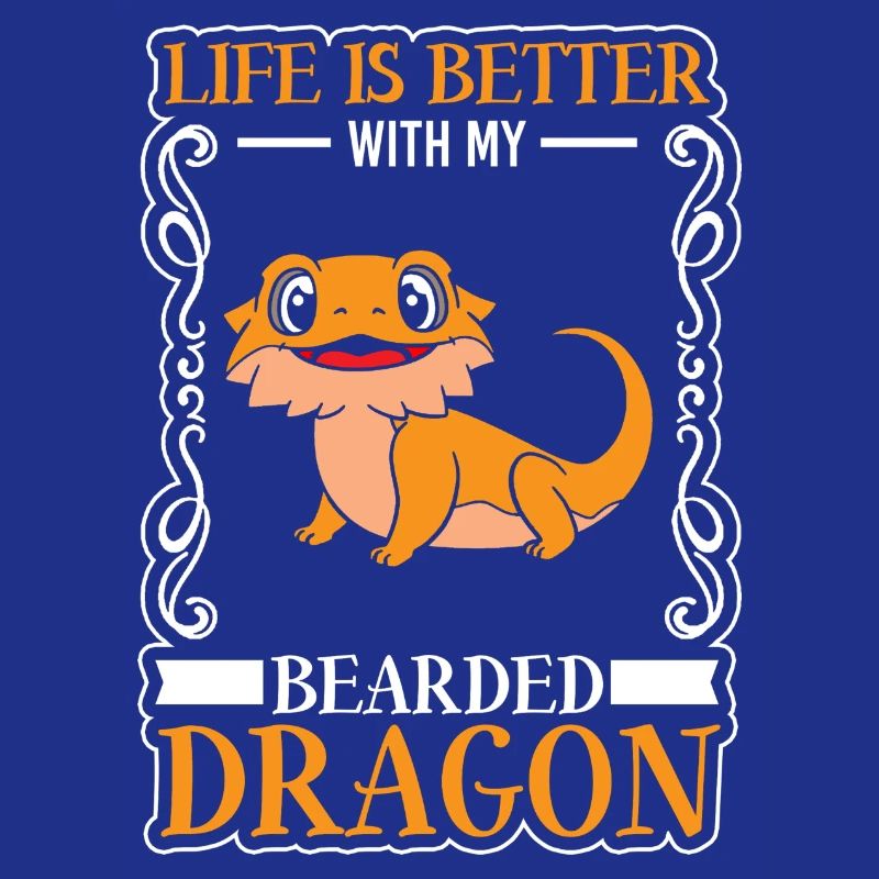 Echse Eidechse Bartagam