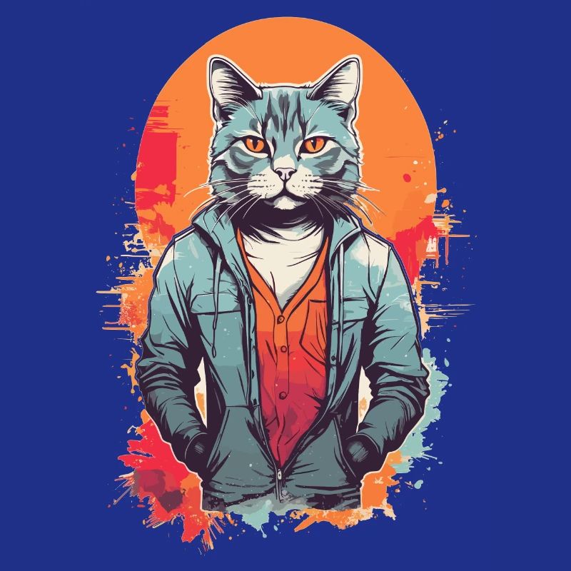 Cool Gray Cat