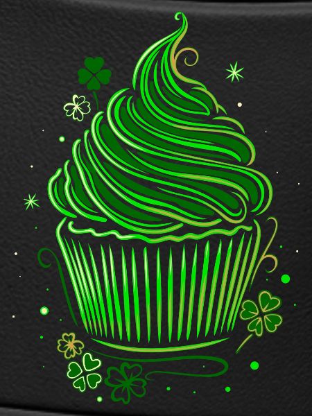 Muffin Cupcake de la Saint-Patrick