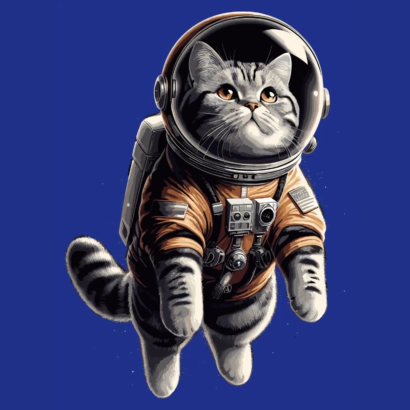 Astronaut BKH getigert Geschenk