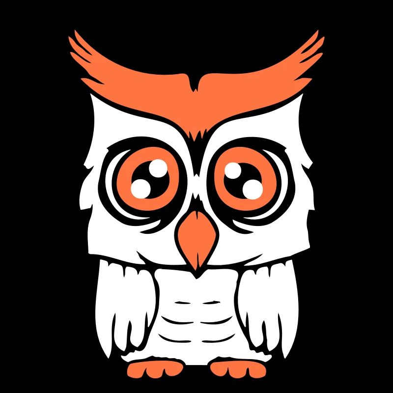 Eule Vogel Uhu Nachtvogel Schleiereule Kauz Comic