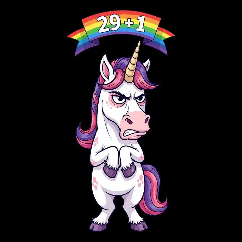 29+1: Grumpy Unicorn for his 30th birthday