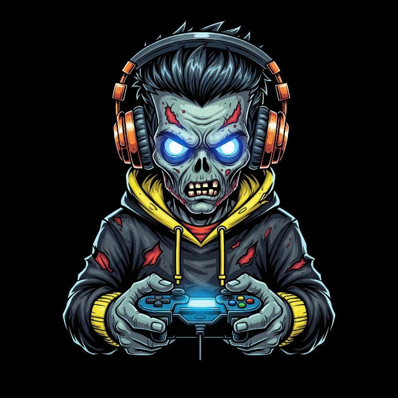 Zombie Gamer: Play until your head explodes!