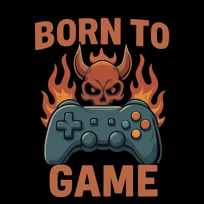 Born to Game – Fire Skull Controller