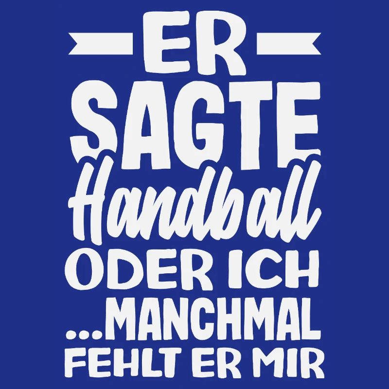 Handball oder ich – manchmal fehlt er