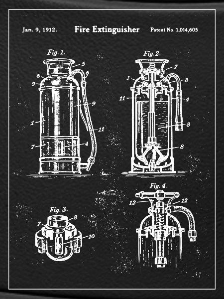 Fire Extinguisher blueprint gift