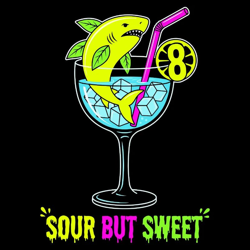 Le requin citron de 8e anniversaire acidulé mais sucré