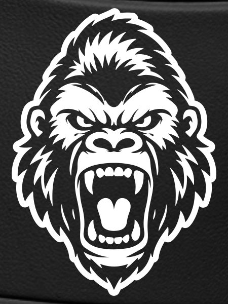 Gorilla Kopf