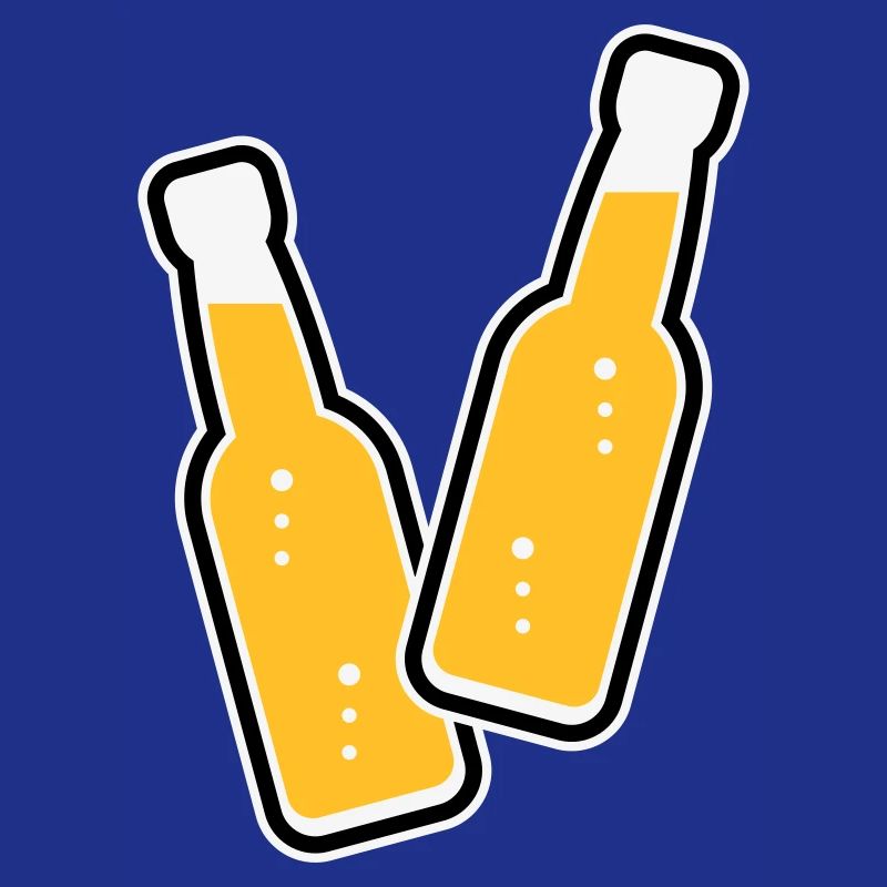 2 Flaschen Stoßen An (Limonade Softdrink / POS 3C)