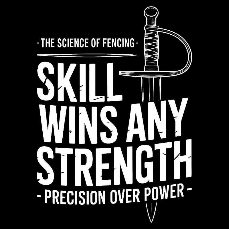 Fencing Precision: Skill Shapes Strength