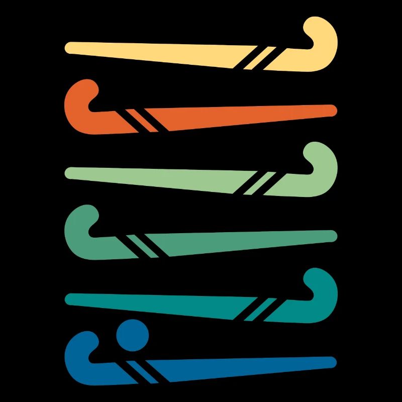 Hockeyschläger bunt