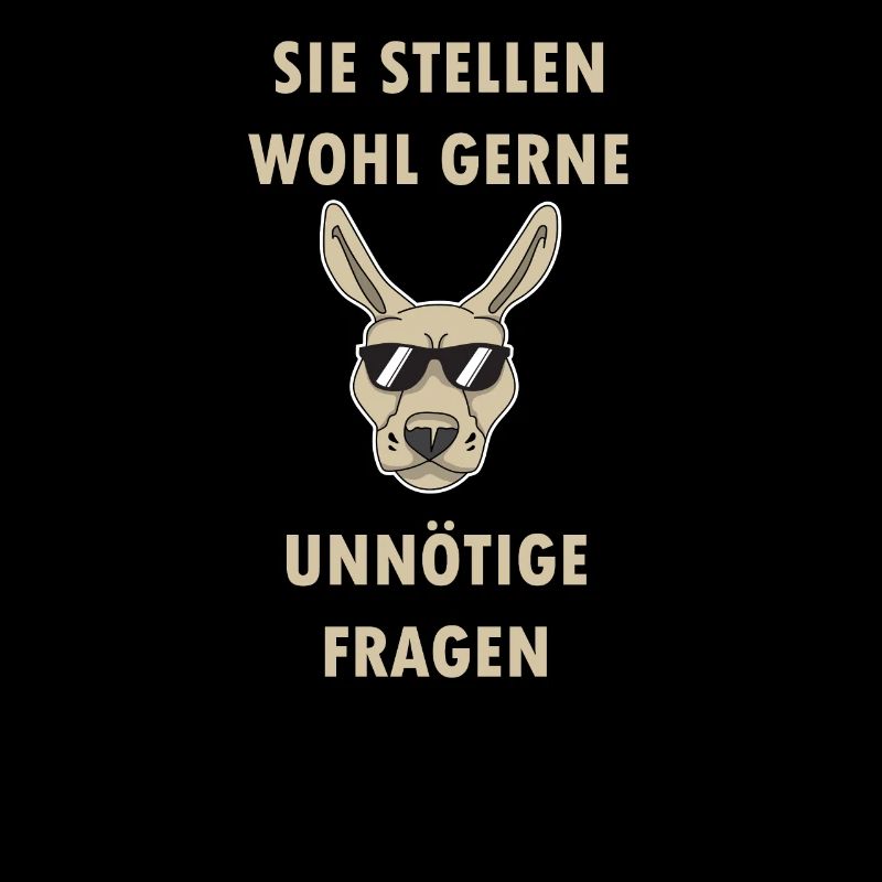 Känguruh sie stellen wohl gerne