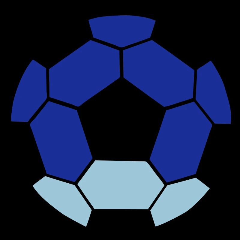 REVERSE (Negative image) FOOTBALL ball