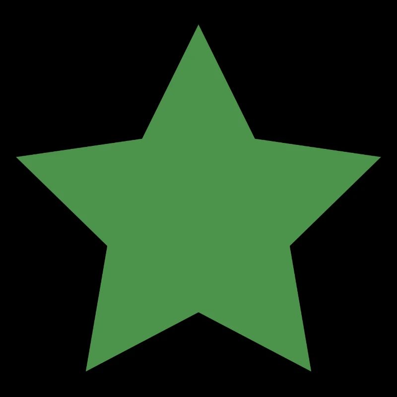 Vert étoile