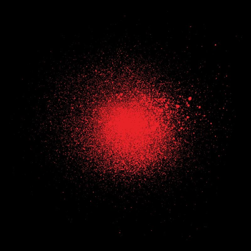 Color Blob Splash Painter Gift Circle Colored