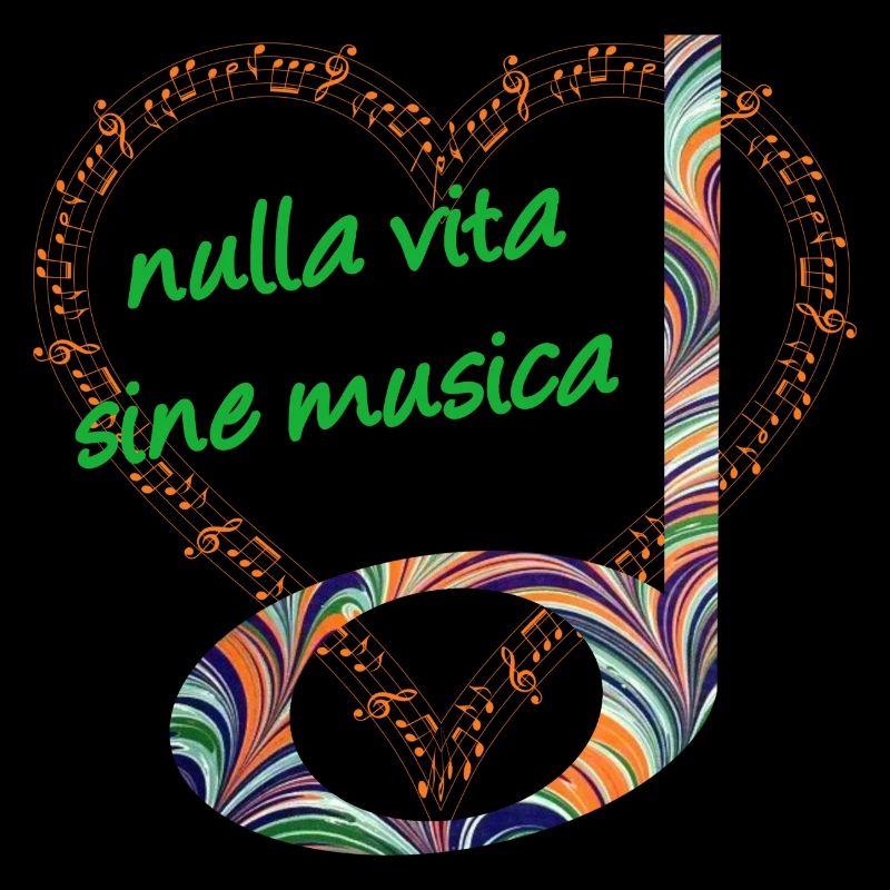 halbe note e 7 kein leben ohne musik latein