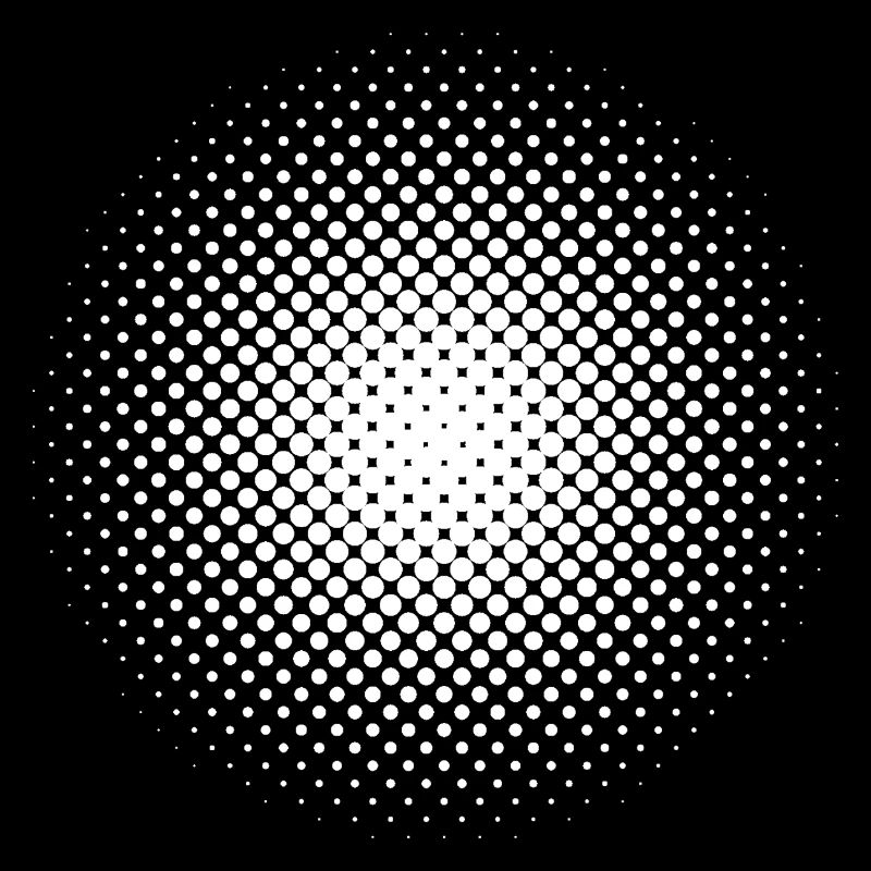 Optische Illusion Muster Kreis Geometrie Geschenk