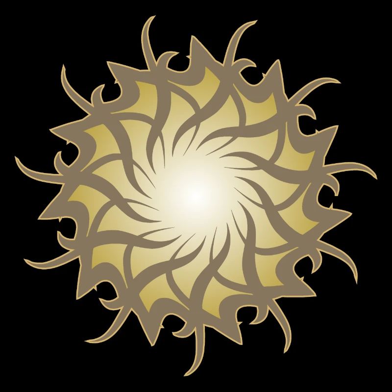 Esoterik 3d Galaxy Stern Sonne