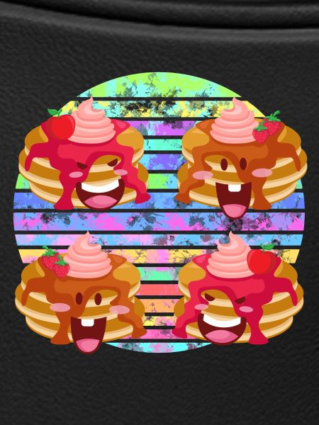 Pancake Frucht Soße Party