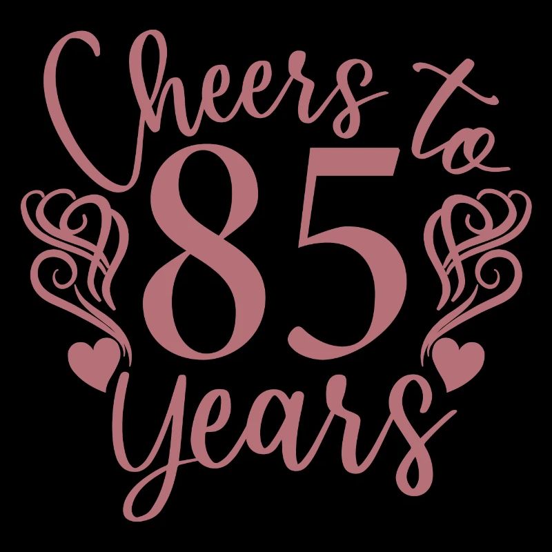 Vive 85 ans 85e anniversaire