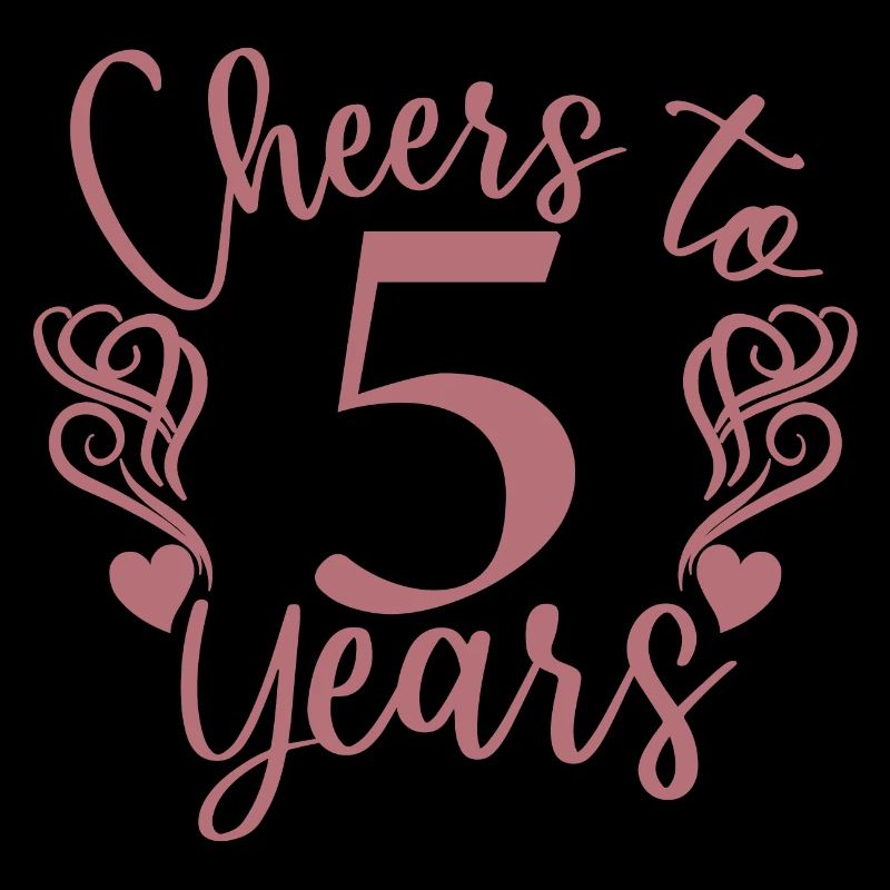 Vive le 5e anniversaire de 5 ans