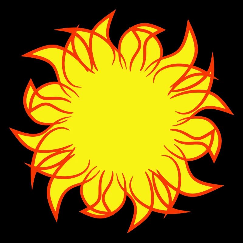 Bright Sun Rays Summer Glow Light Warmth