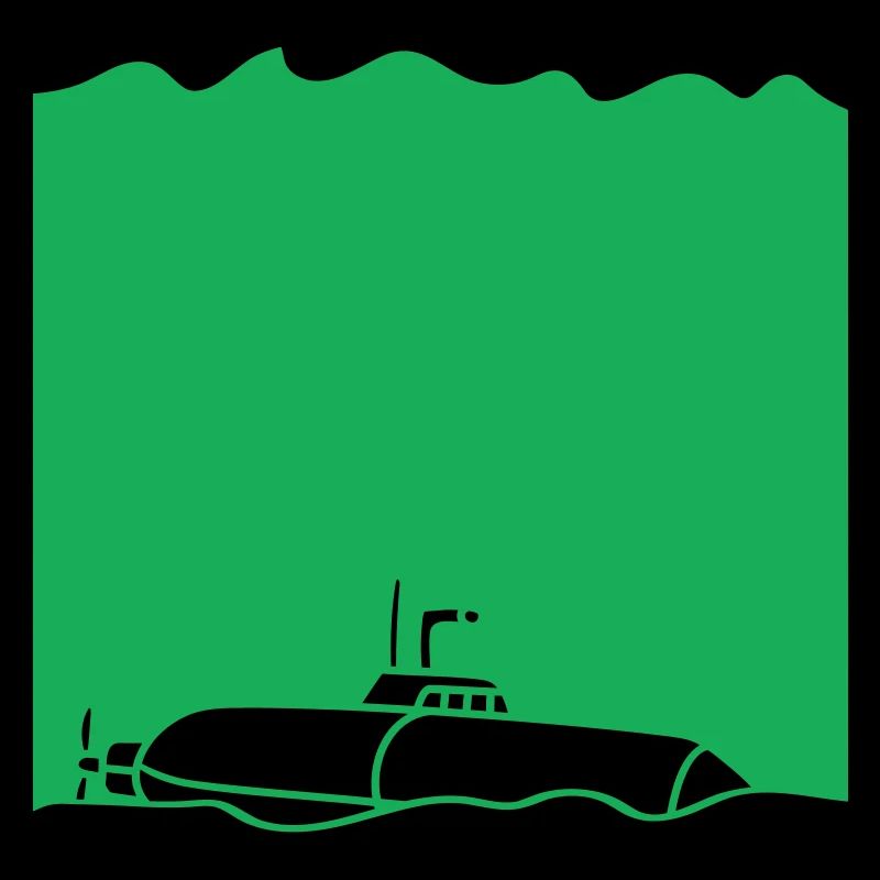 Sous-marin coulé échoué