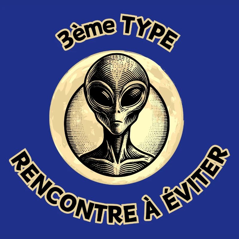 3rd type Alien extratrestre UFO humor