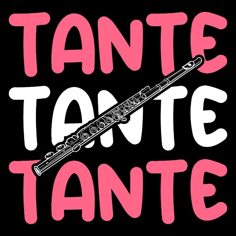 Flötist Tante Querflöte